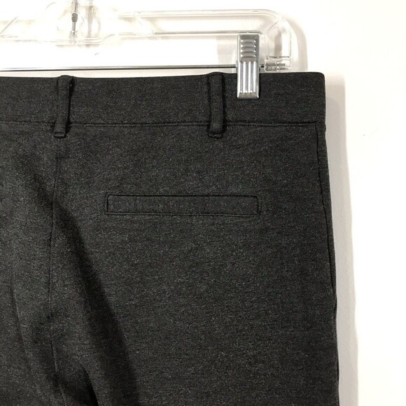 Betabrand Charcoal Gray Women Size Medium Long Pull On Bootcut Yoga Career Pants - Picture 6 of 9